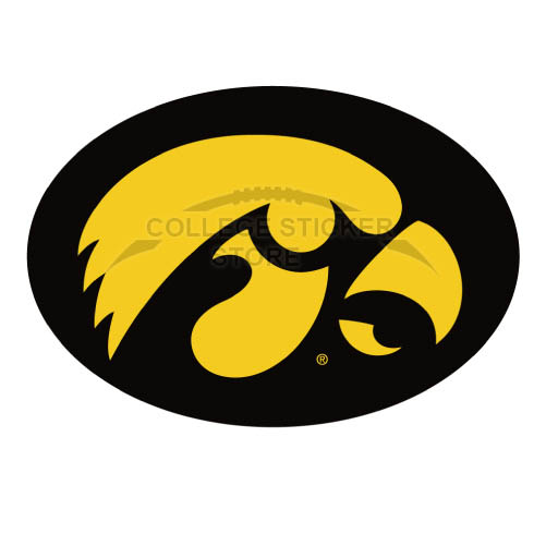 Design Iowa Hawkeyes Iron-on Transfers (Wall Stickers)NO.4652